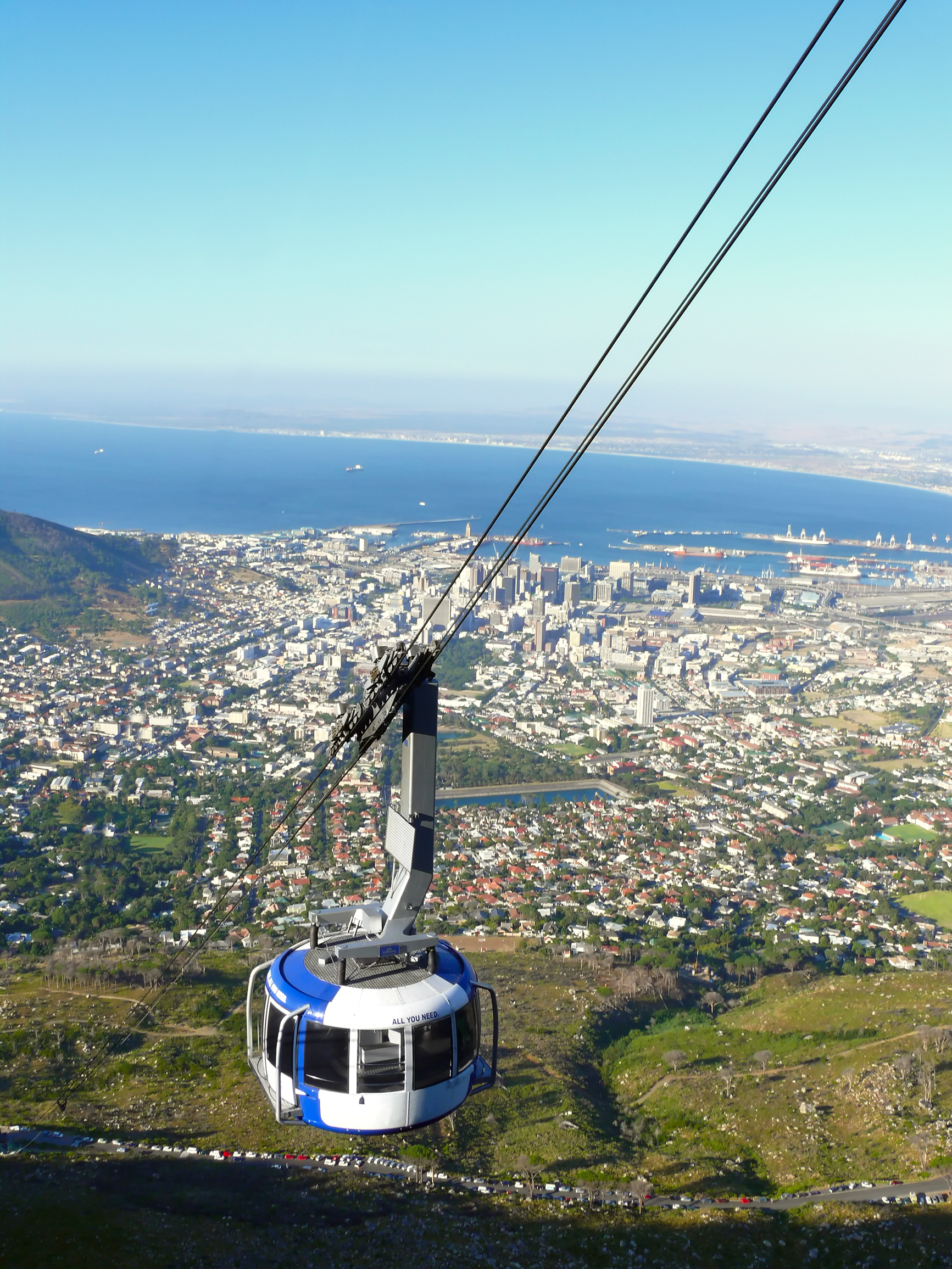 Cable,Car,To,Table,Mountain,In,Cape,Town